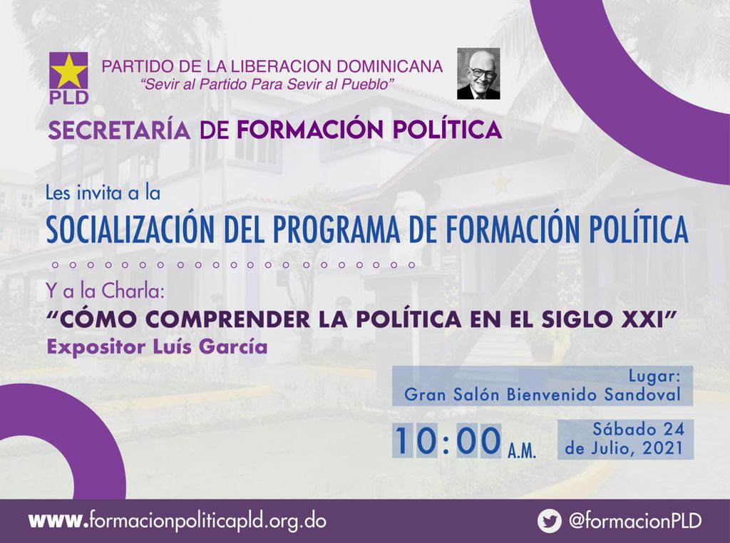 Socialización Programa Formación Política
